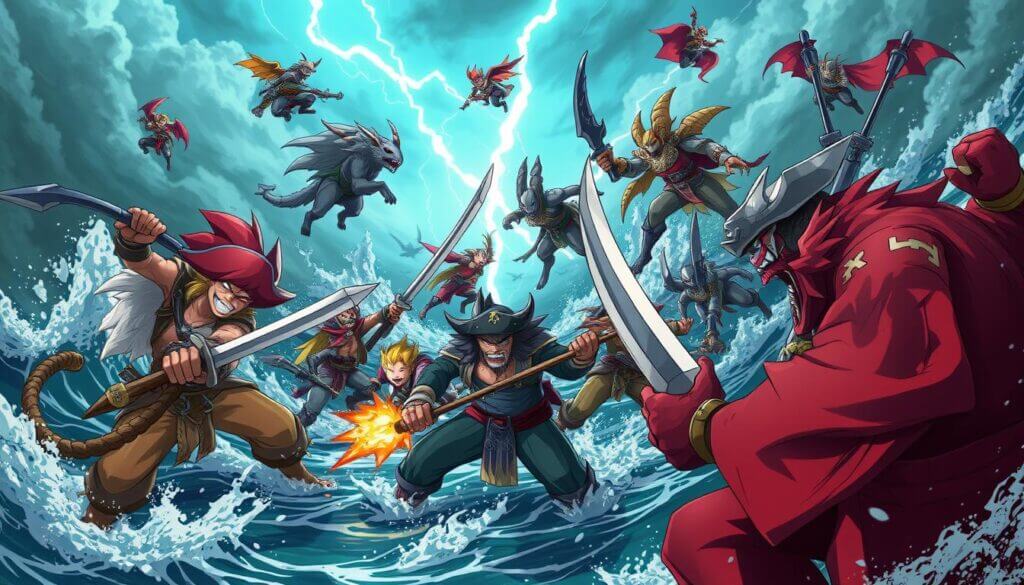 beast pirates combat