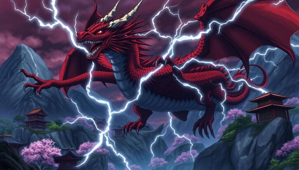 Kaido in dragon form
