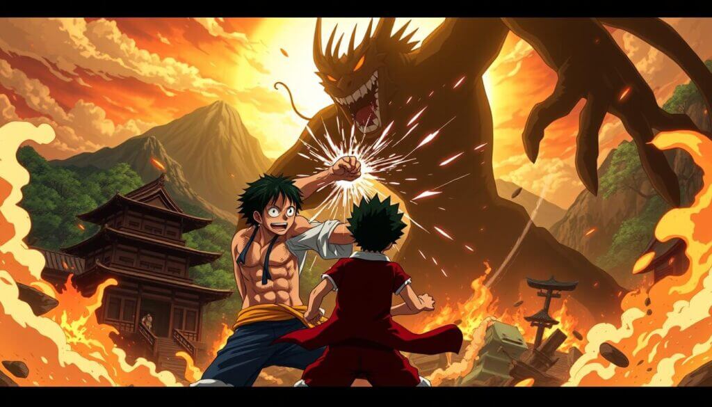 one piece luffy vs kaido