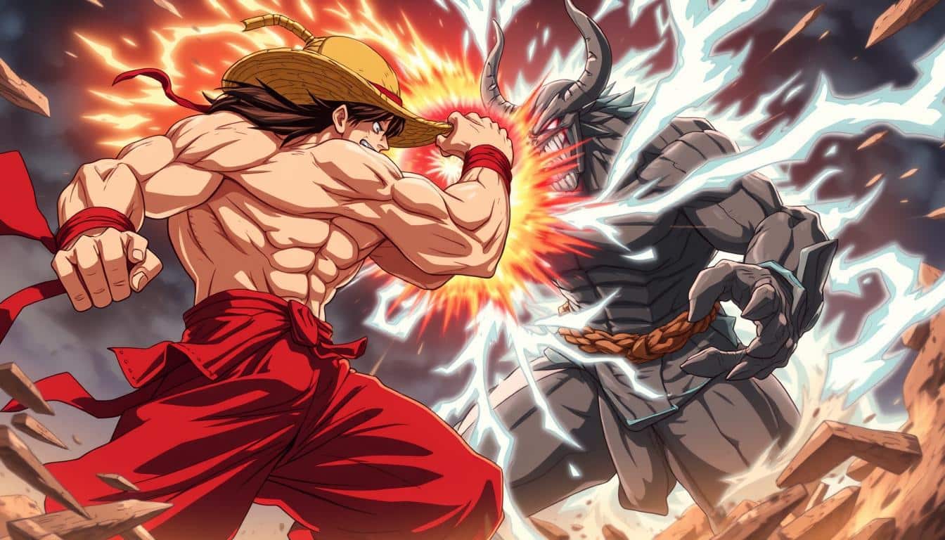 what episode does luffy fight kaido