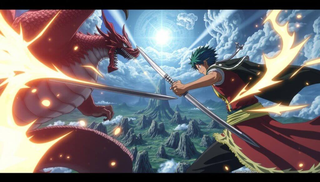 Kaido fight in sky realm