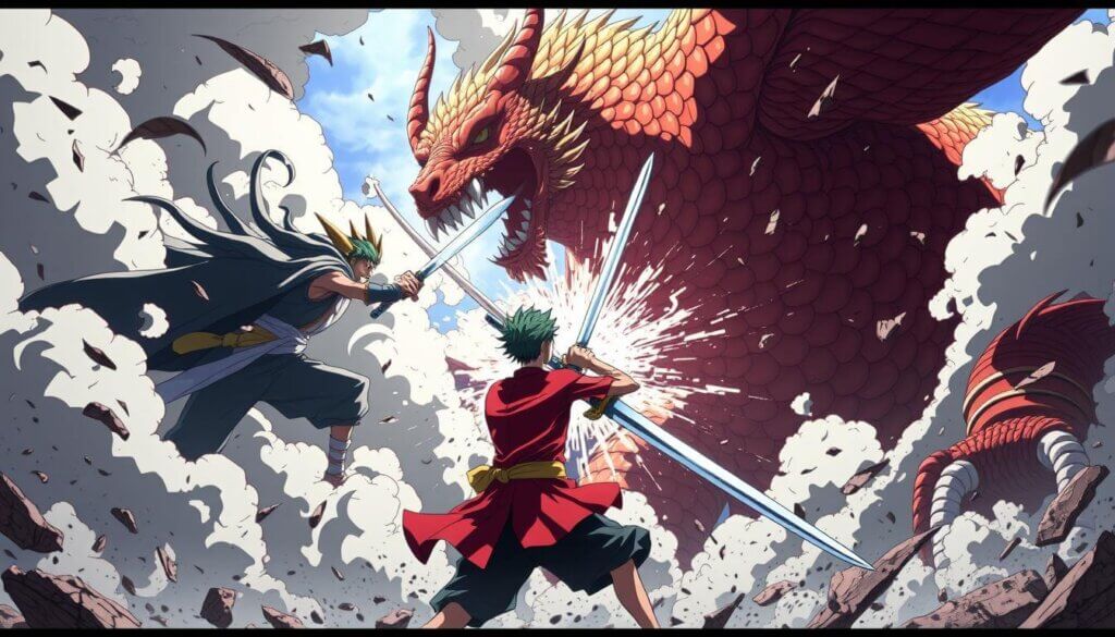 kaido vs zoro