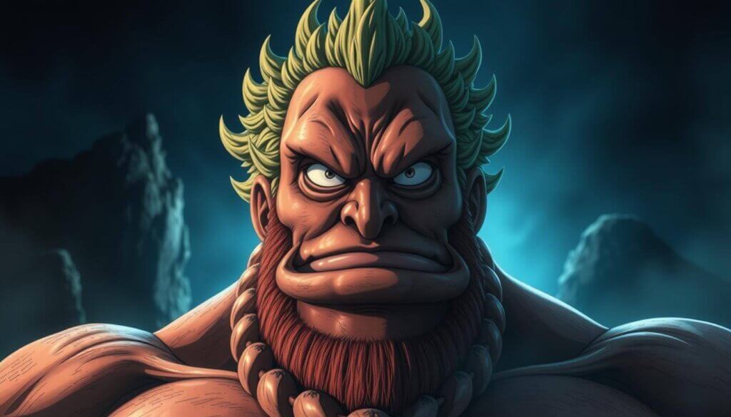 Kaido roaring at night