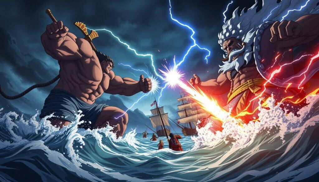 Kaido sea battle clash