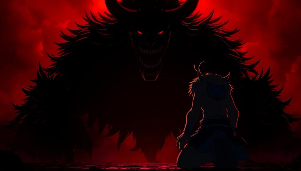 Kaido’s demon shadow form