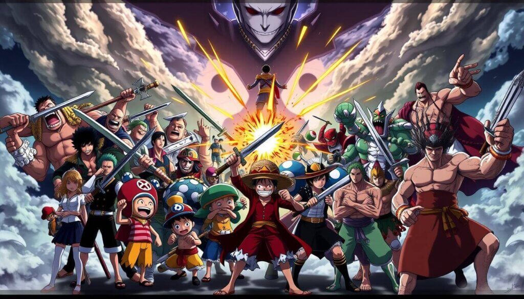 Kaido vs Anime Warriors