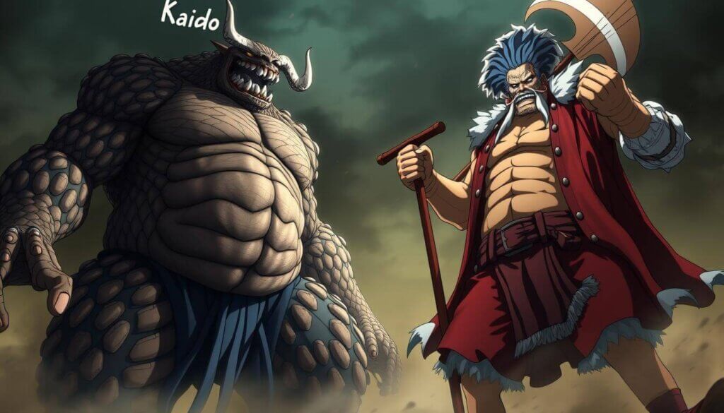 Kaido faces old warrior