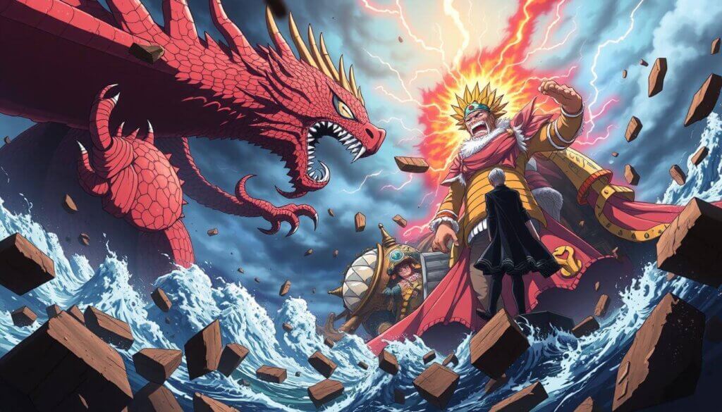 Kaido Faces Dragon Fury