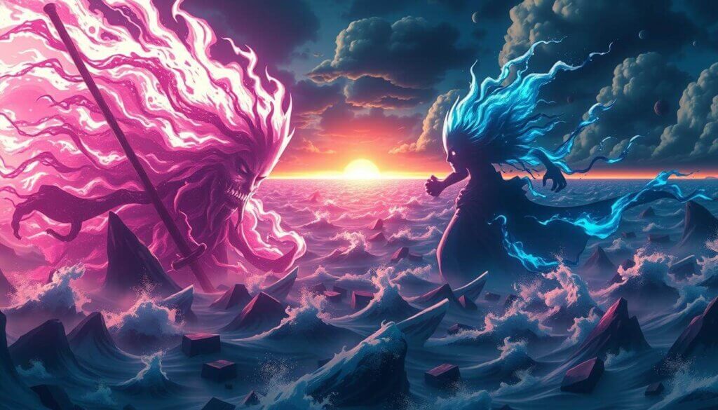 Kaido spirit form battle