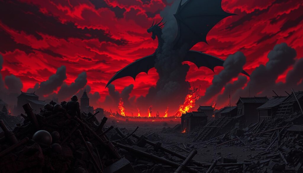 Kaido arc Wano devastation