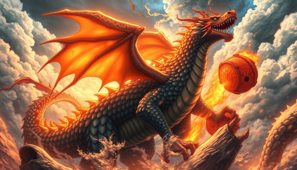 Kaido evolution dragon to war drum symbolism