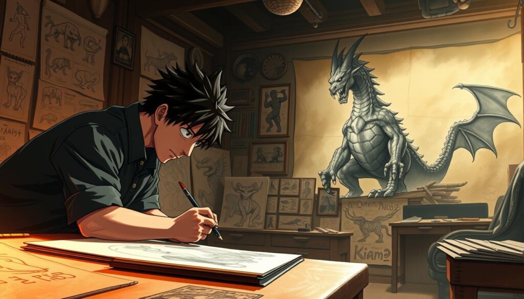 Kaido manga reveal creative process