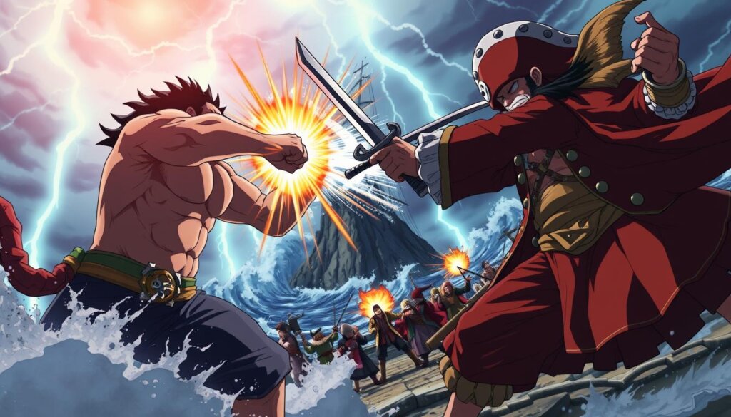 anime clash combat styles kaido vs roger