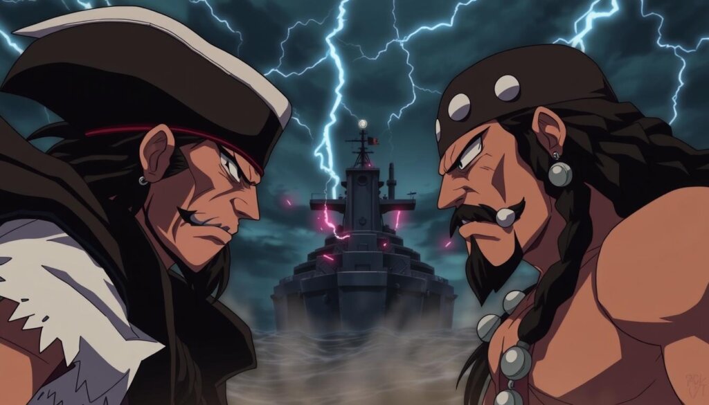 kaido blackbeard fight psychological tactics