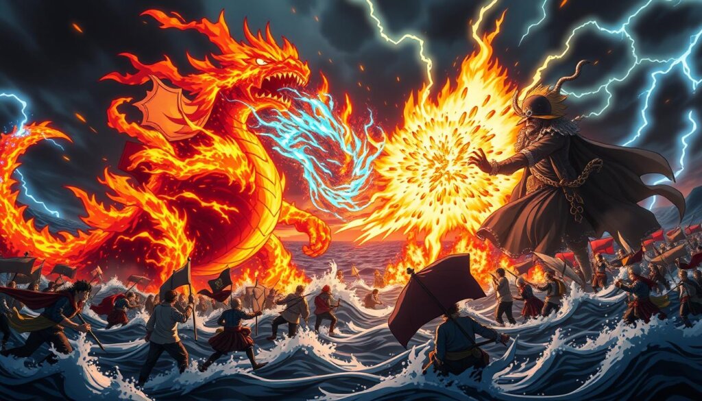 kaido blackbeard rivalry symbolism analysis