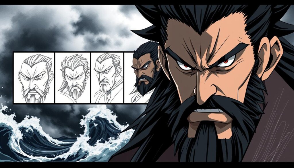 kaido manga debut chapter design evolution