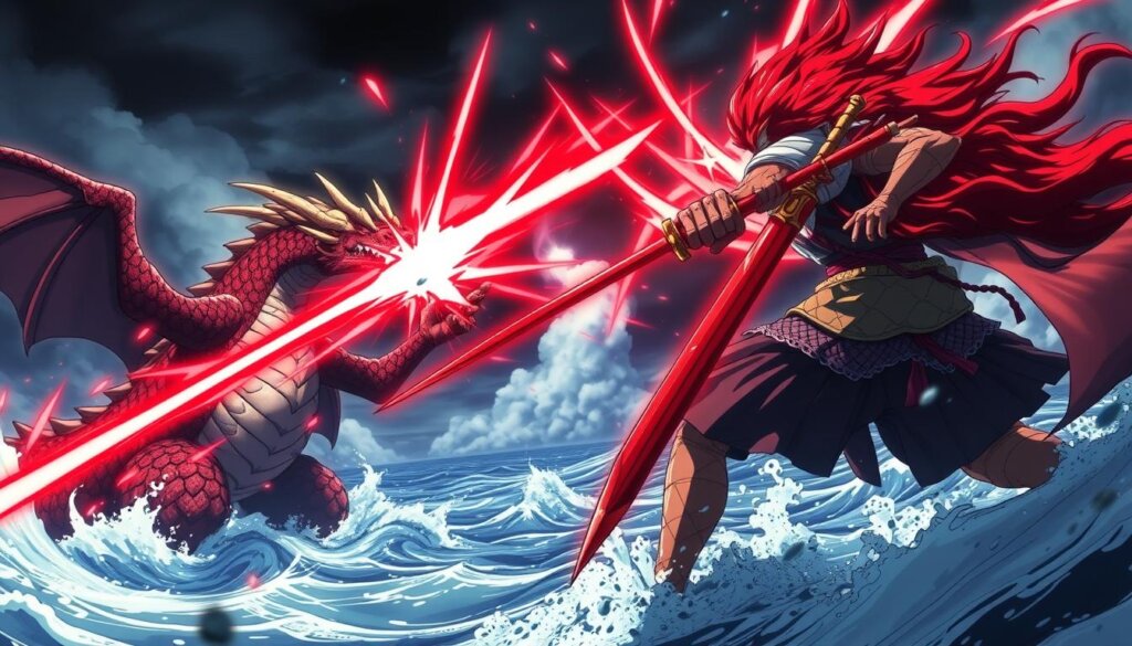 kaido vs shanks fight outcome